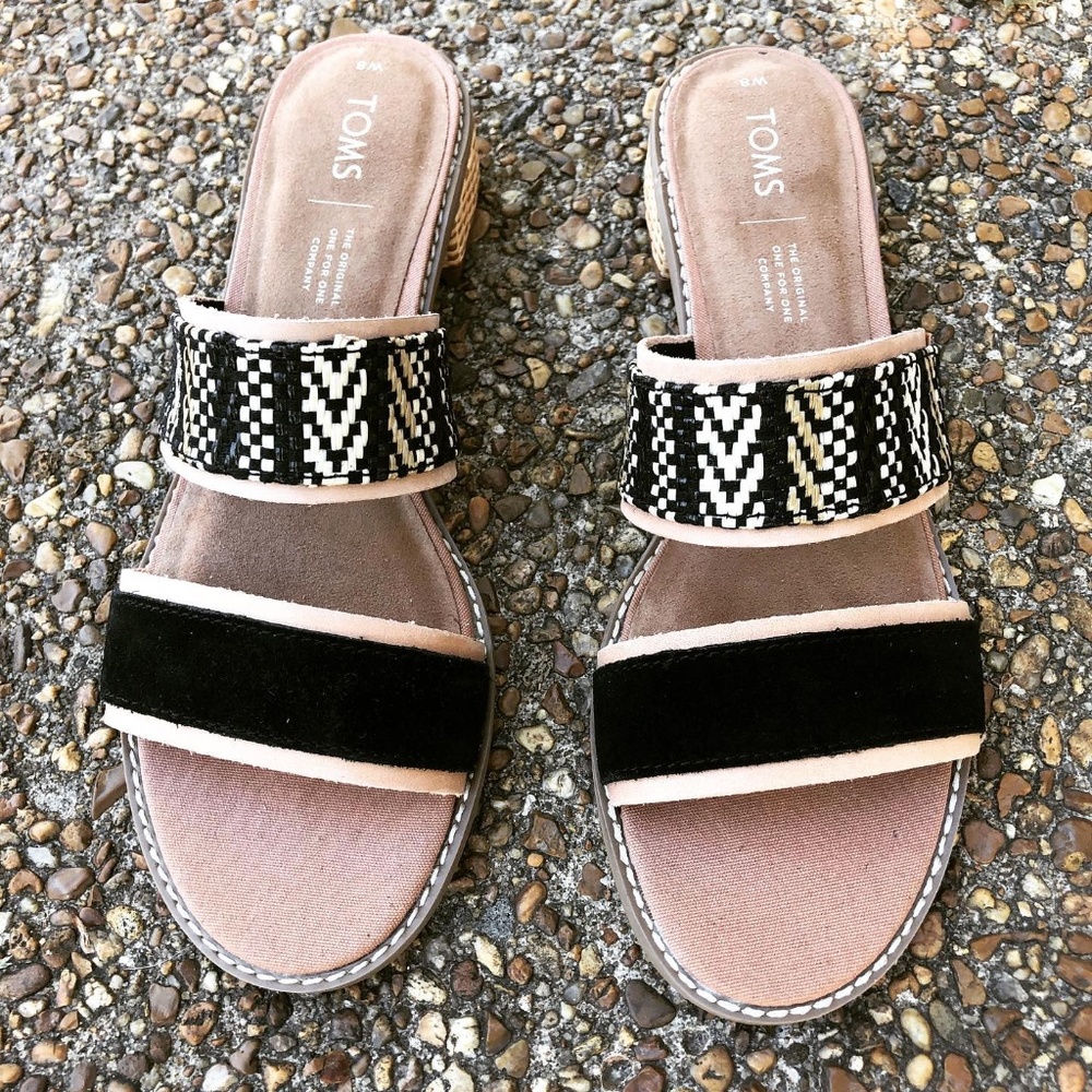 Mariposa Suede Sandals by Toms